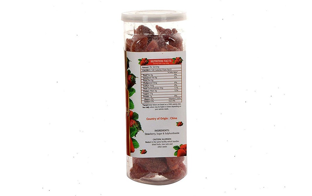 Kenny Delights Dried Strawberry    Jar  170 grams